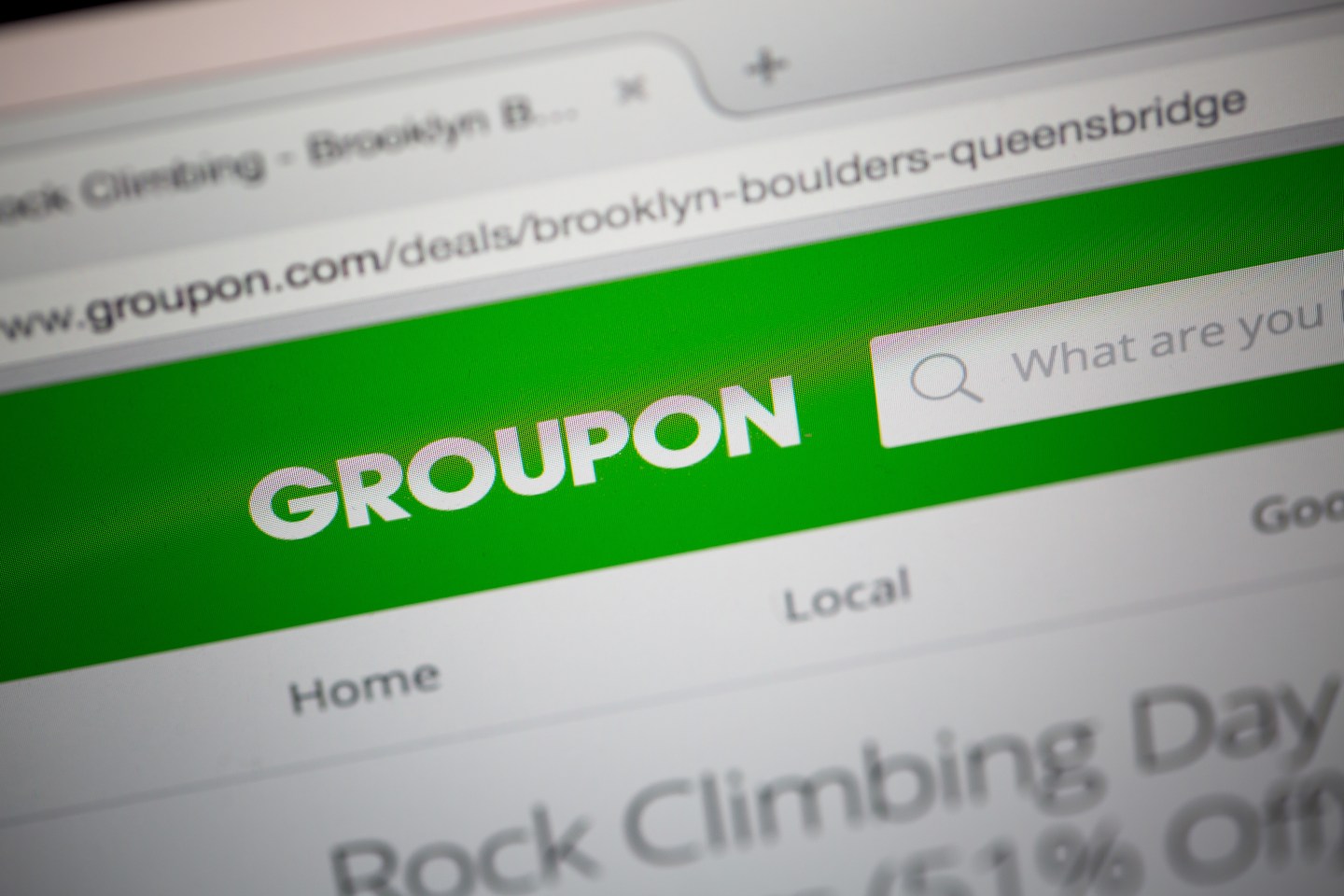 Groupon Inc. Illustrations Ahead Of Earnings Release