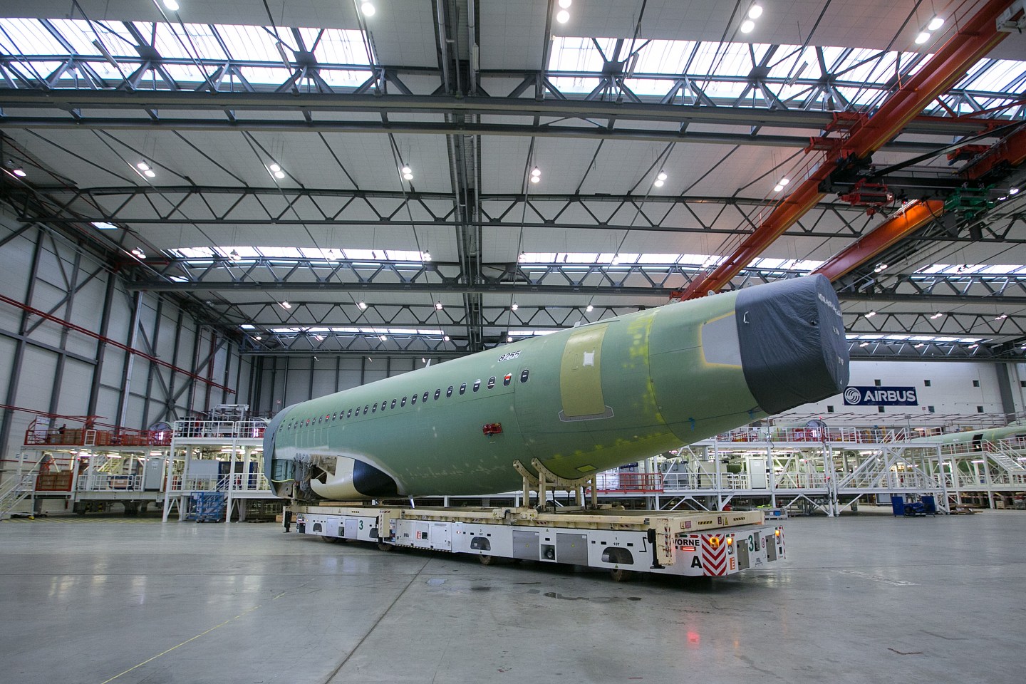 Assembly Of The Airbus SE Family Of Passenger Jets
