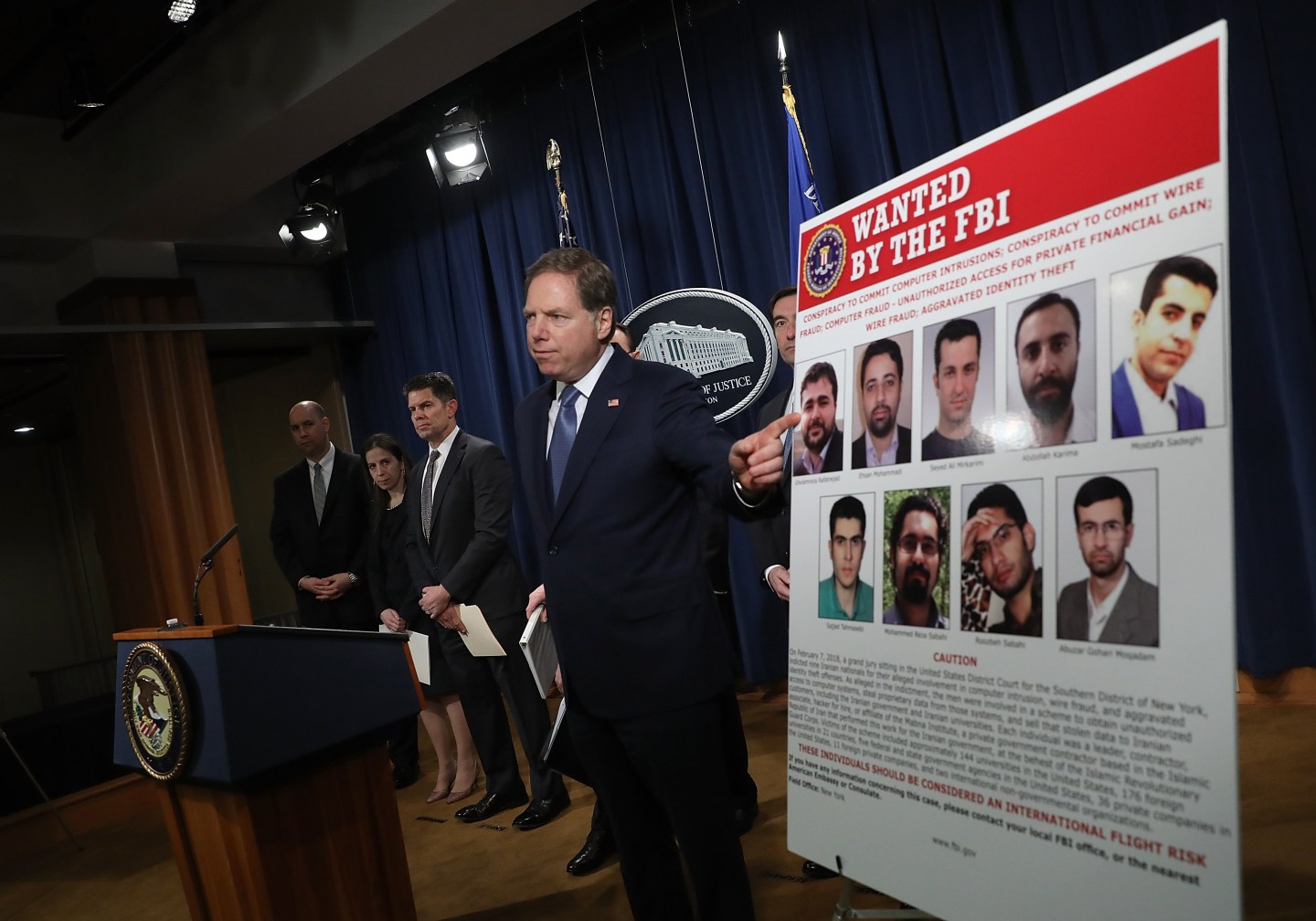 Deputy AG Rosenstein Makes Announcement On Major Cyber Law Enforcement Action