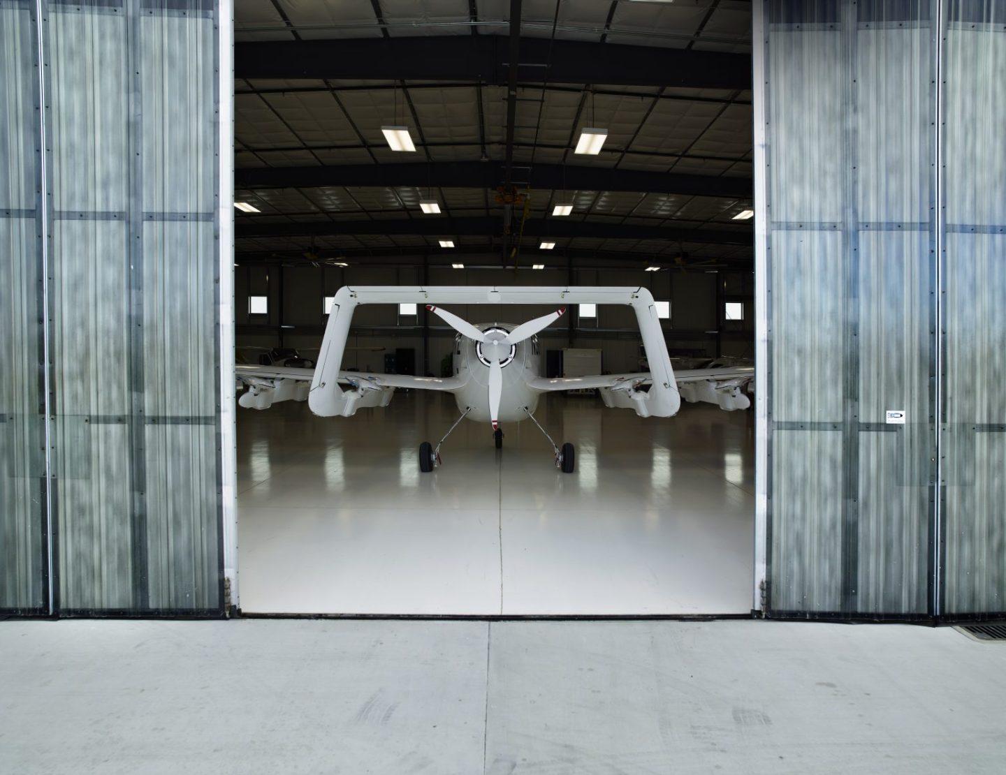 The Kitty Hawk Cora flying taxi.