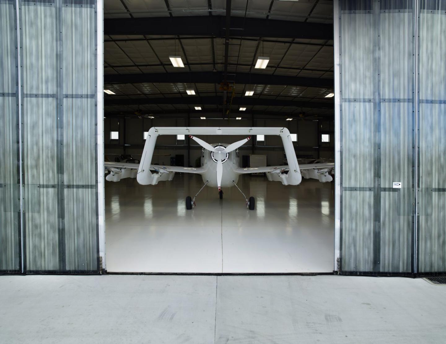 The Kitty Hawk Cora flying taxi.