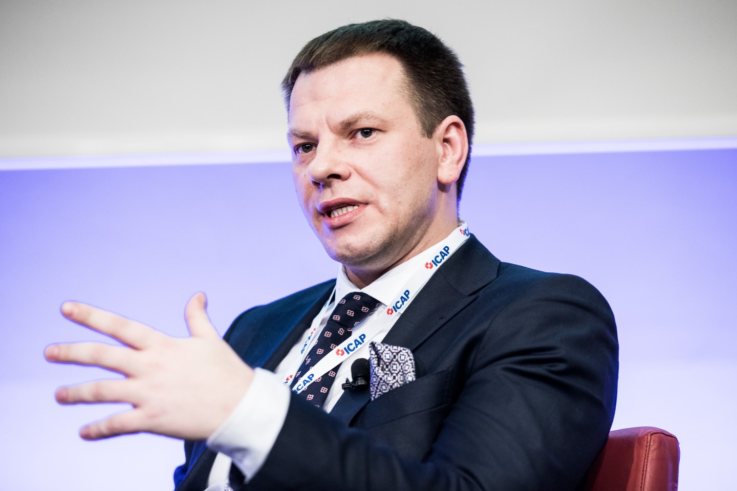 Lithuania Finance Minister Vilius Sapoka