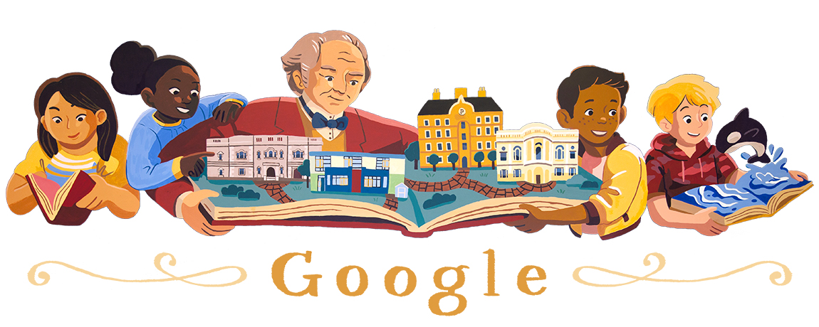 George Peabody Google Doodle