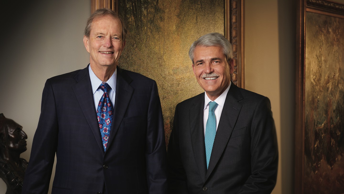 Paul Reilly and Tom James