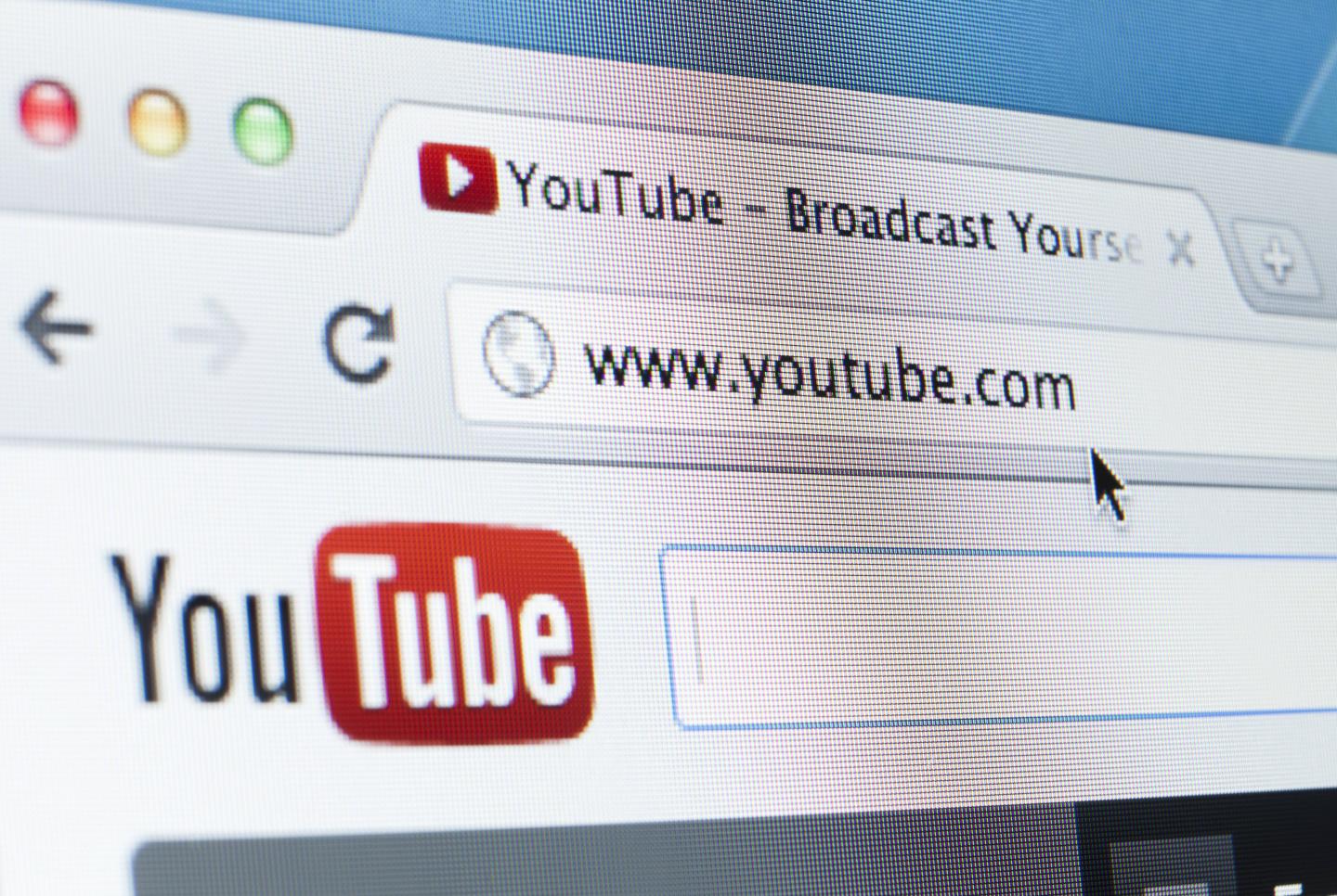 Youtube Website Homepage