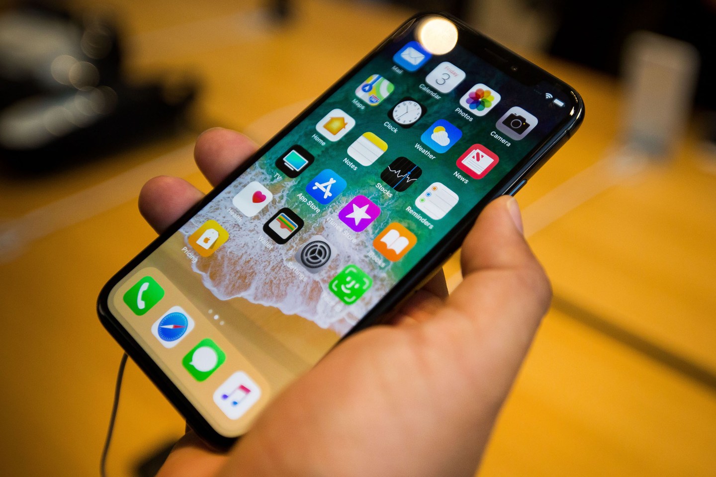 Apple Inc. iPhone X Goes On Sale