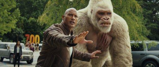 The Rock’s Rampage Storms to No. 1 at Box Office