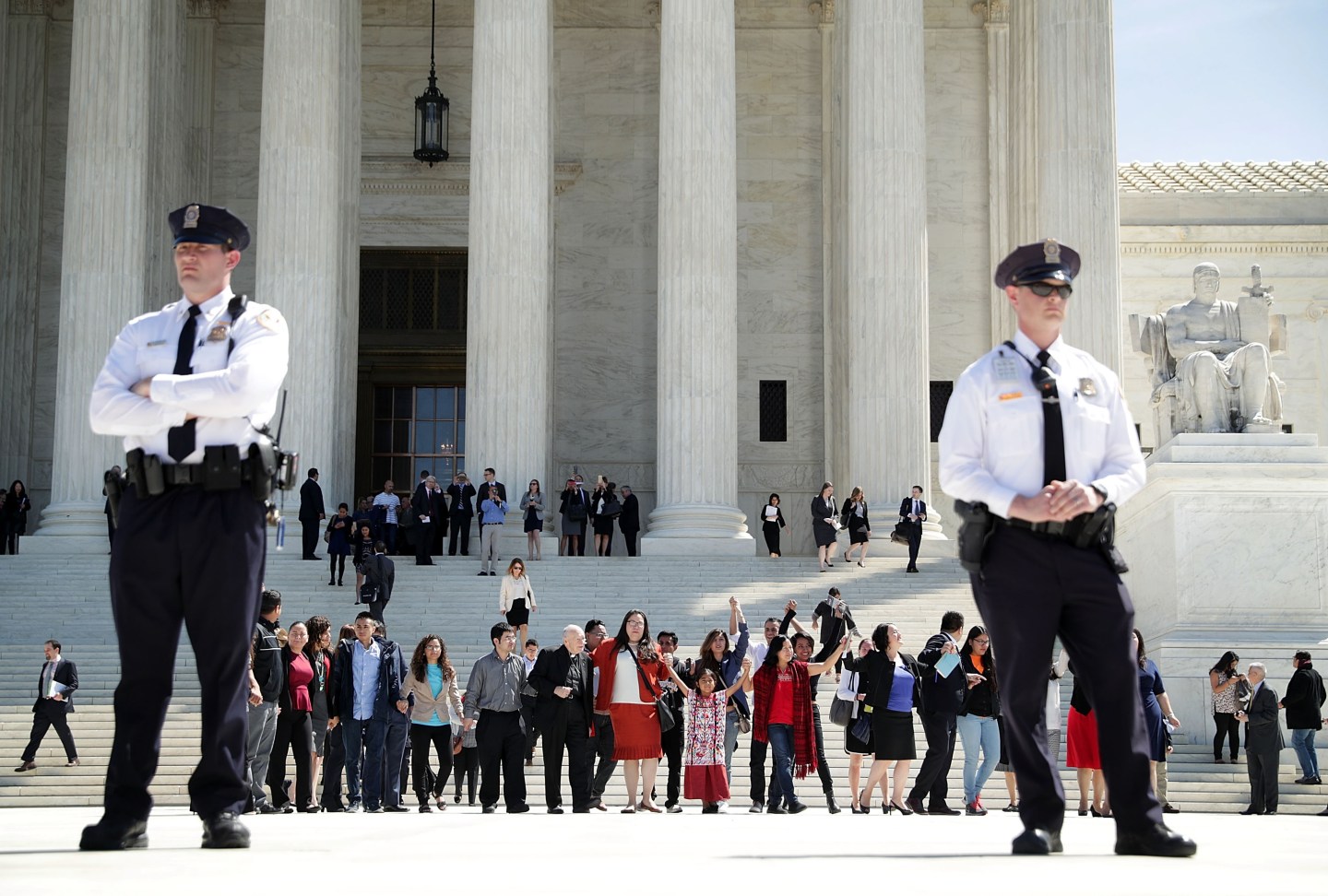 U.S. Supreme Court Hears Challenge To Obama Immigration Programs