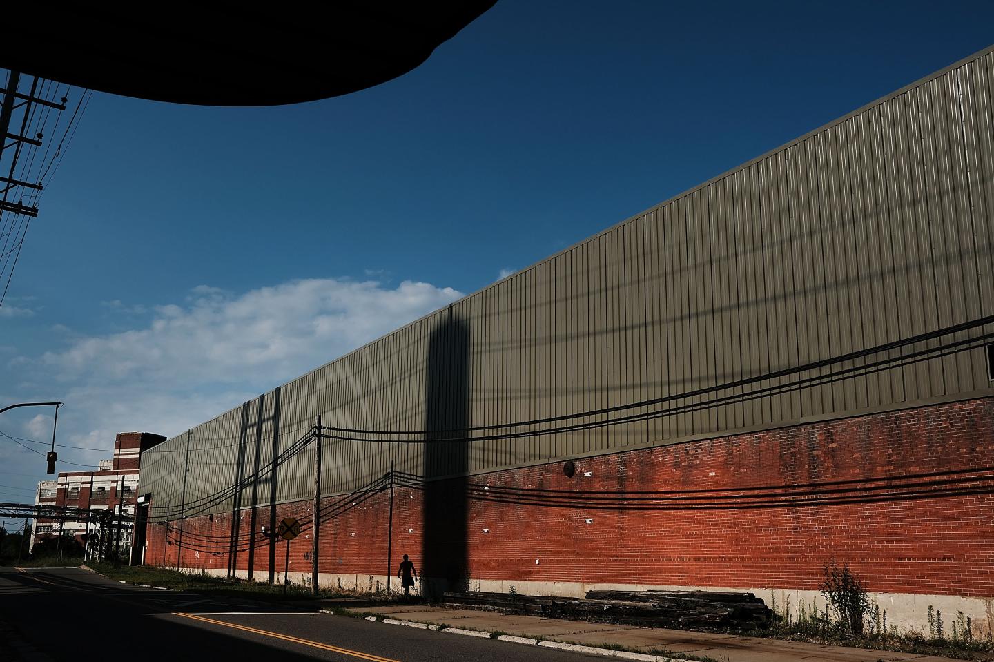 Closed factories in Warren, Ohio.