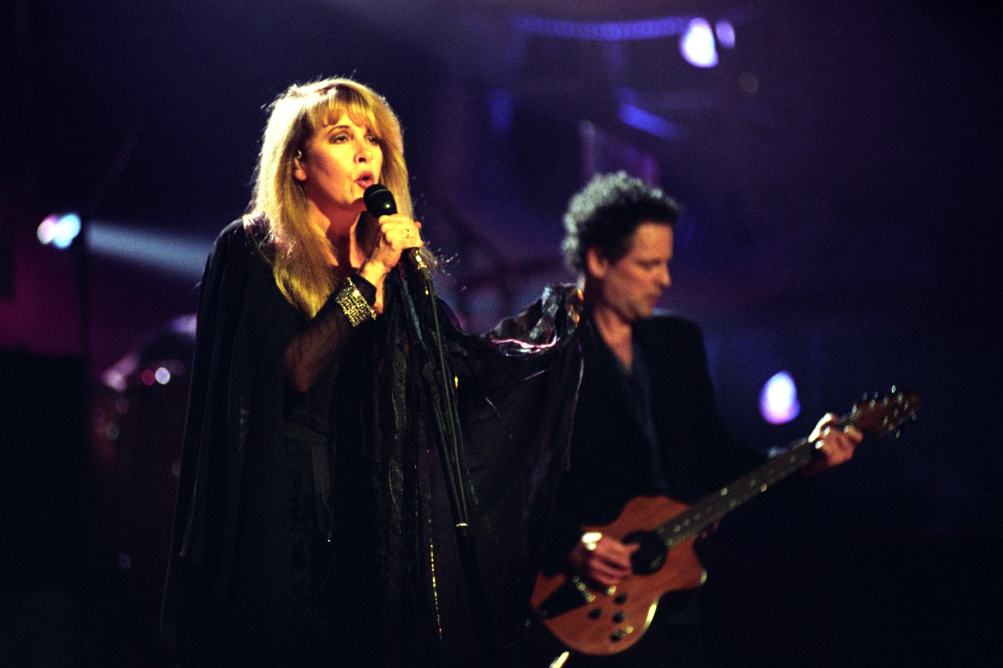 Stevie Nicks of Fleetwood Mac performs onstage