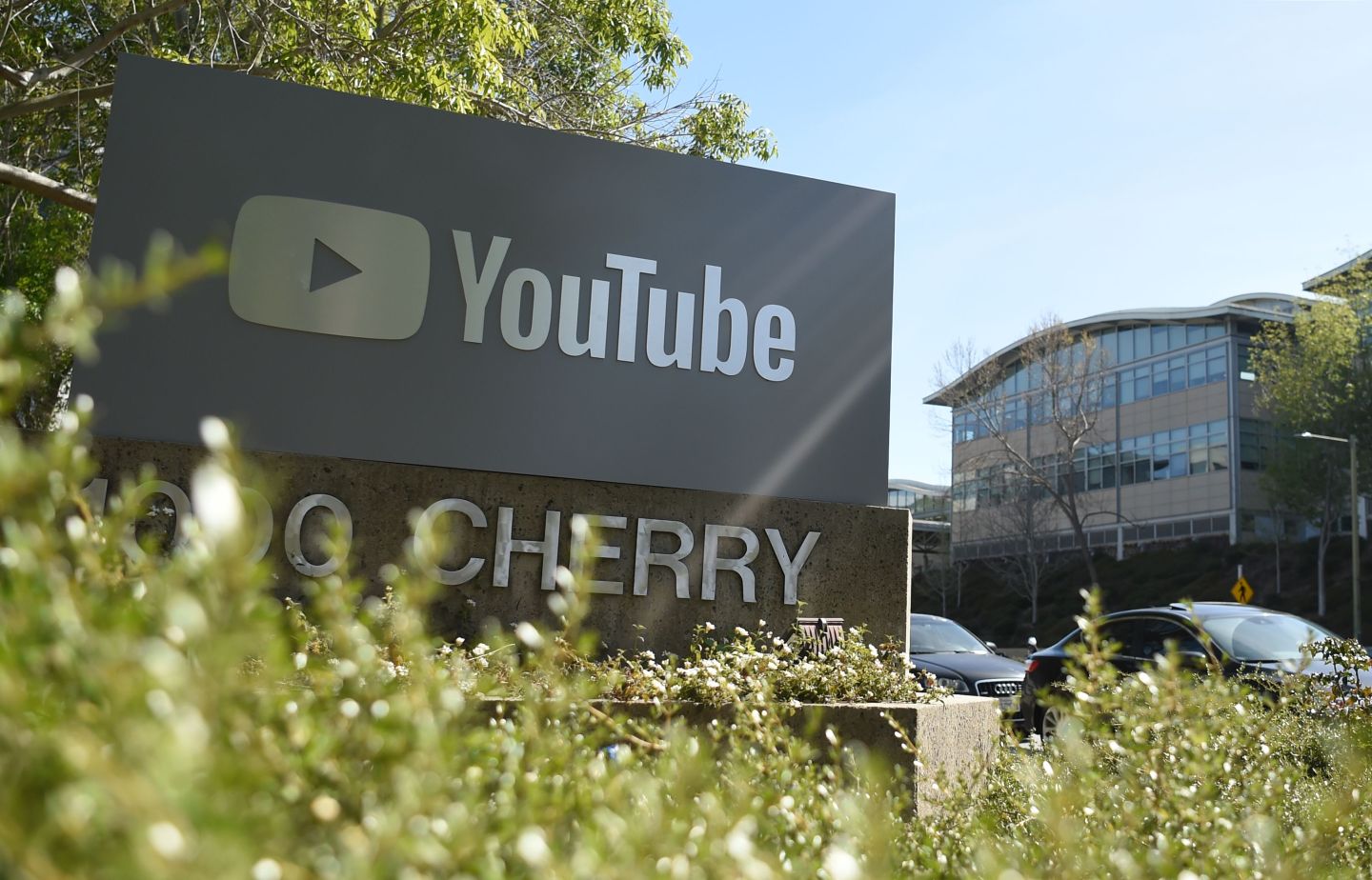YouTube headquarters in San Bruno, Calif., after shooting