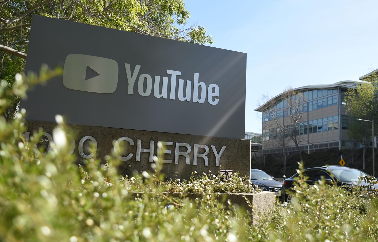 YouTube headquarters in San Bruno, Calif., after shooting