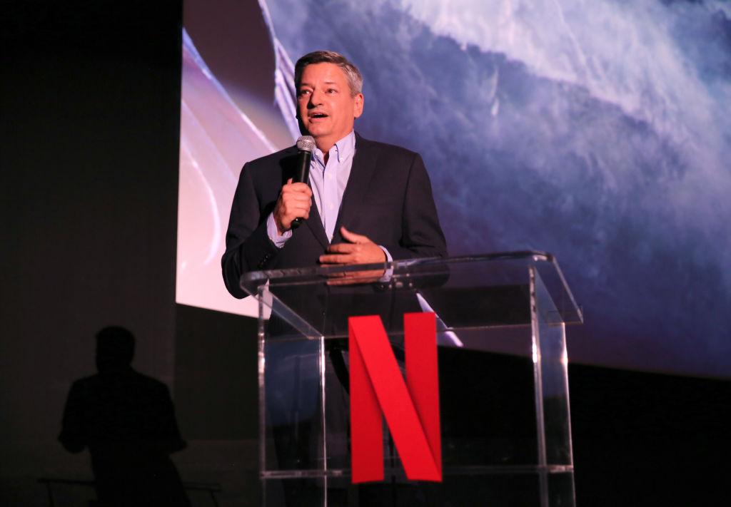attends Netflix's "Lost In Space" Los Angeles premiere on April 9, 2018 in Los Angeles, California.