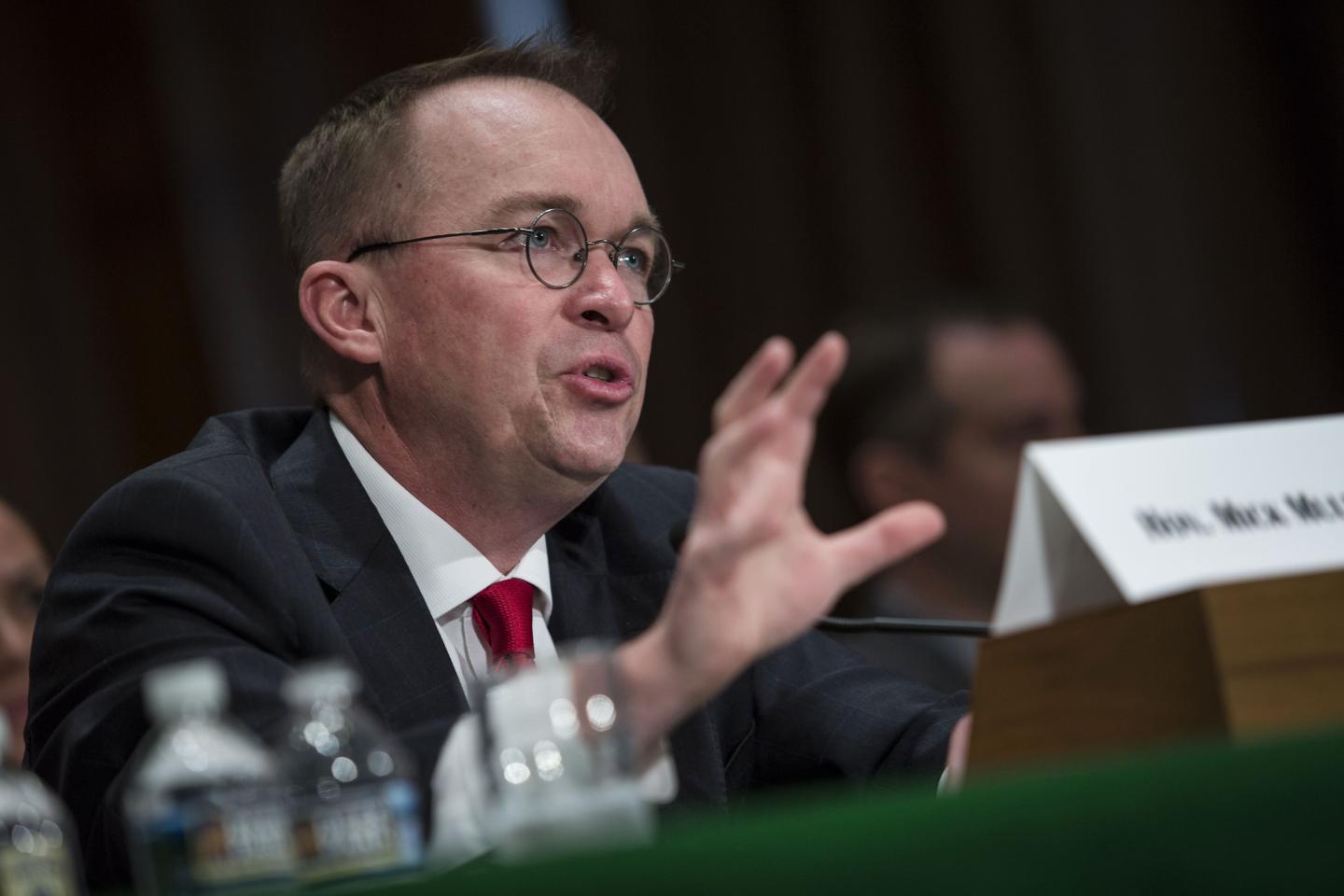 CFPB Acting Director Mick Mulvaney Testifies To The Senate Banking Committee On Biannual Report