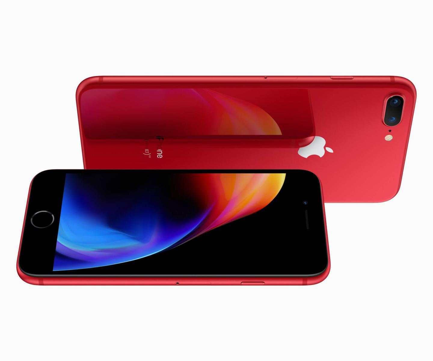 Apple Launches New iPhone 8 and 8 Plus in Red for HIV/AIDS Research
