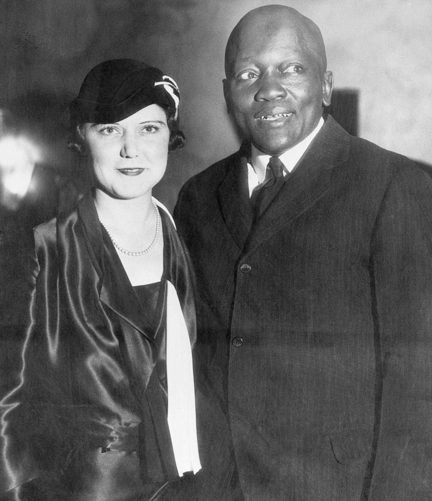 Jack Johnson with Wife Irene