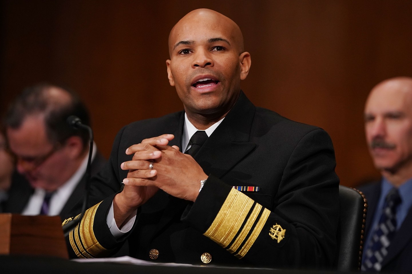 Surgeon General Jerome Adams Testifies To Senate Health Committee