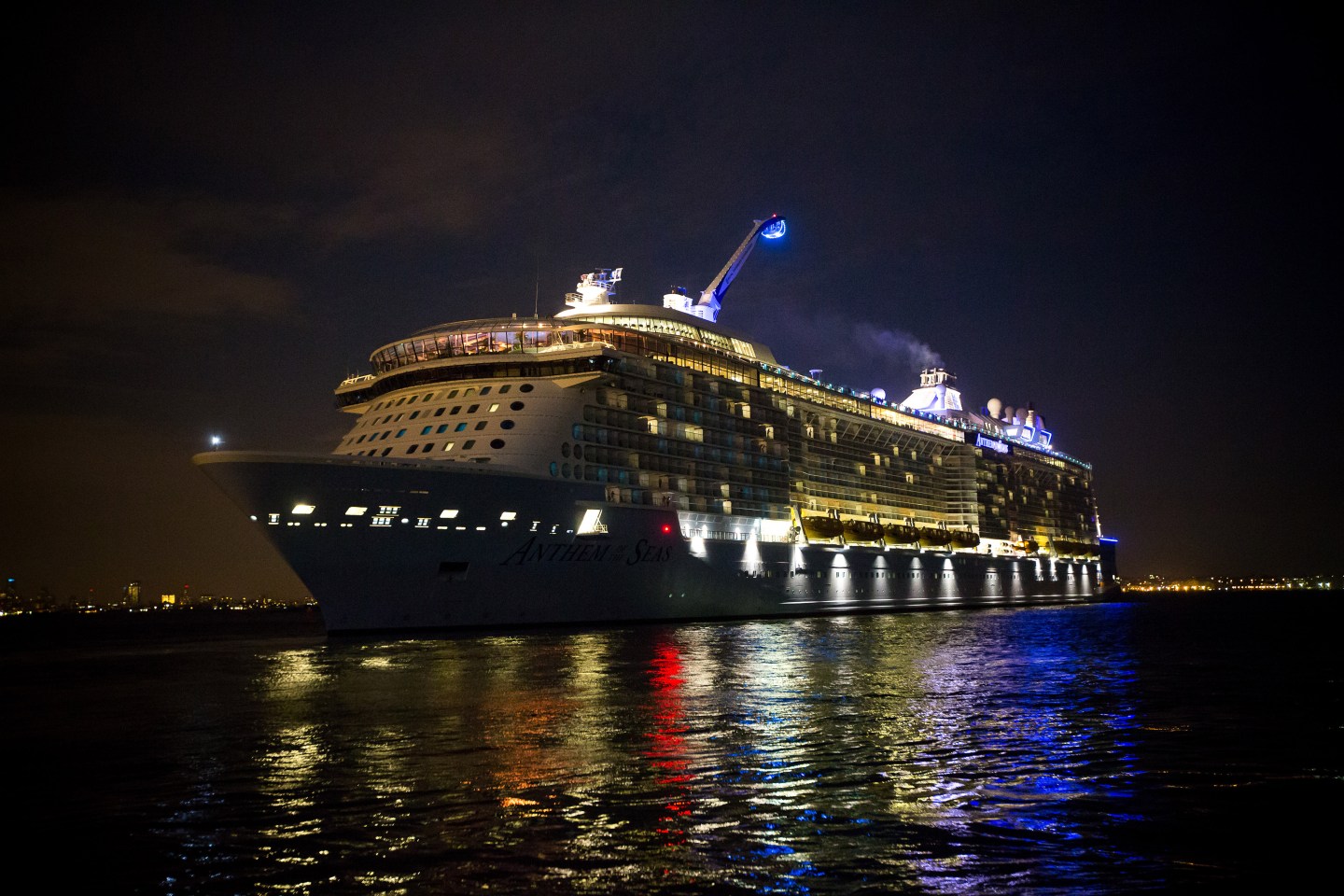 Inside The Royal Caribbean Cruises Ltd. Anthem Of Seas Ship