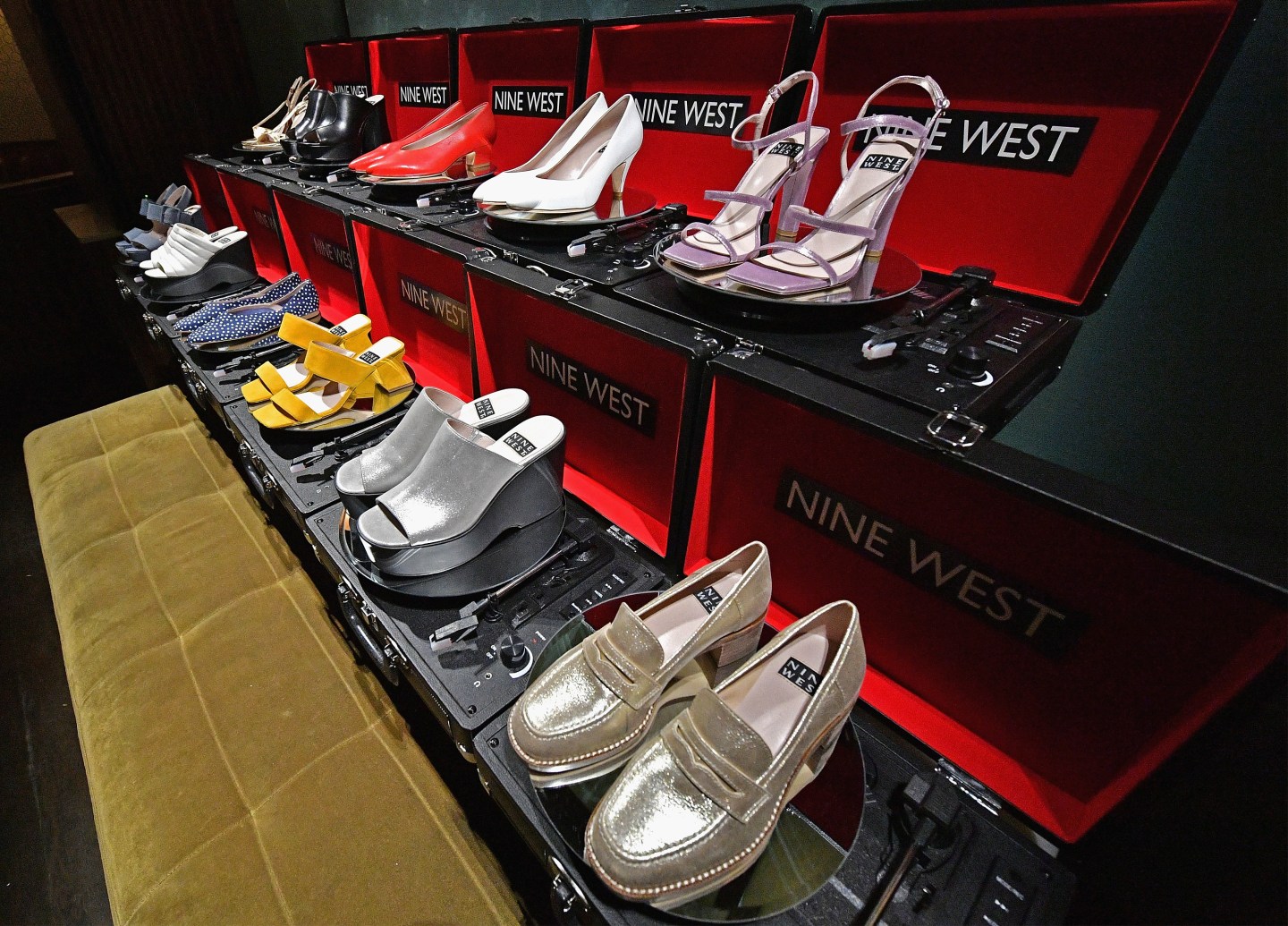 Olivia Culpo Hosts Nine West Throwback 40th Anniversary Celebration at The VNYL