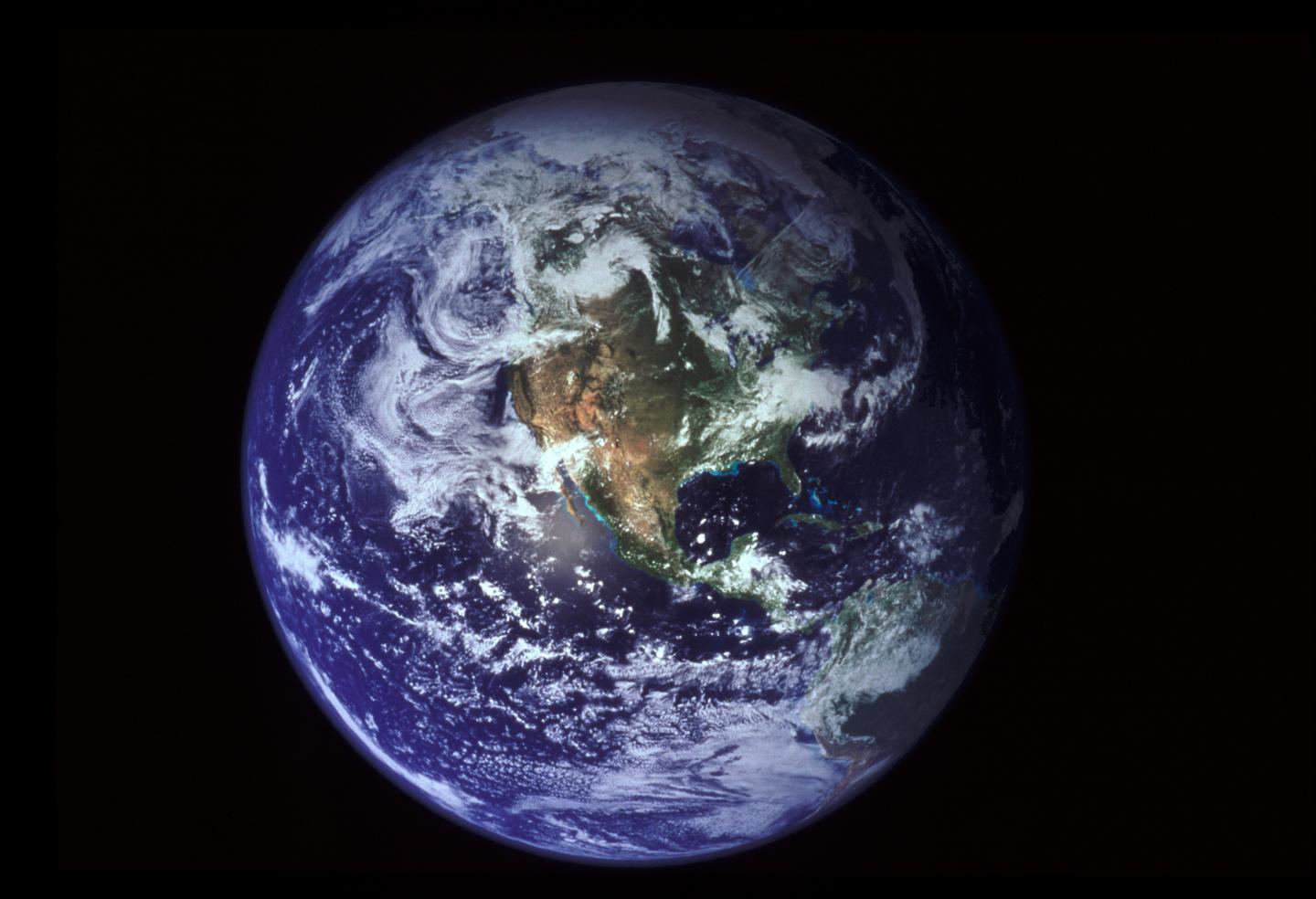 Earth seen from space