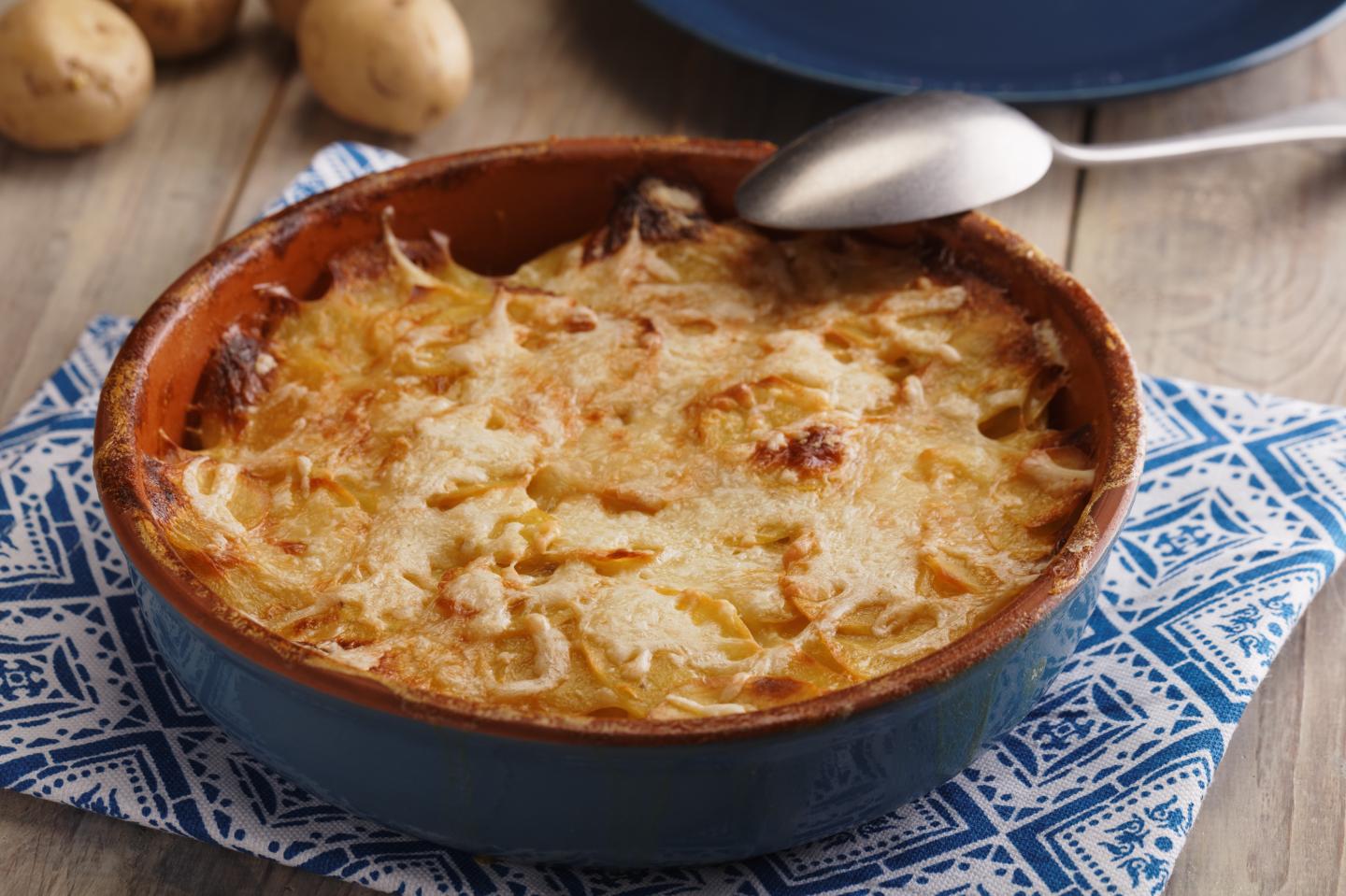 Potatoes a la dauphinoise