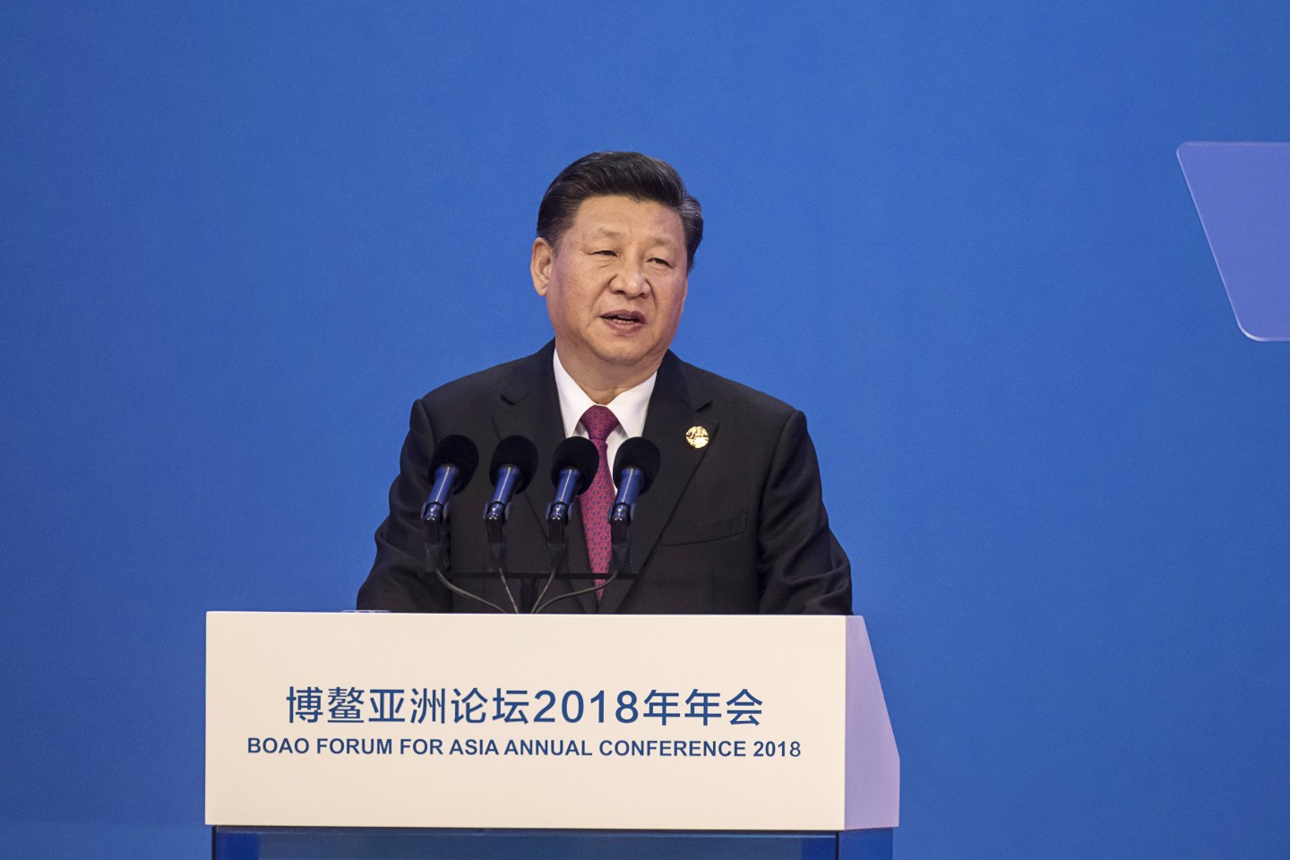 China President Xi Jinping trade war fears abate