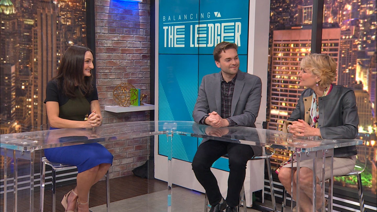 Bridget van Kralingen, IBM&#8217;s senior vice president of global industries, platforms and blockchain (right), joins Fortune&#8217;s Balancing the Ledger with senior writers Jen Wieczner and Robert Hackett.
