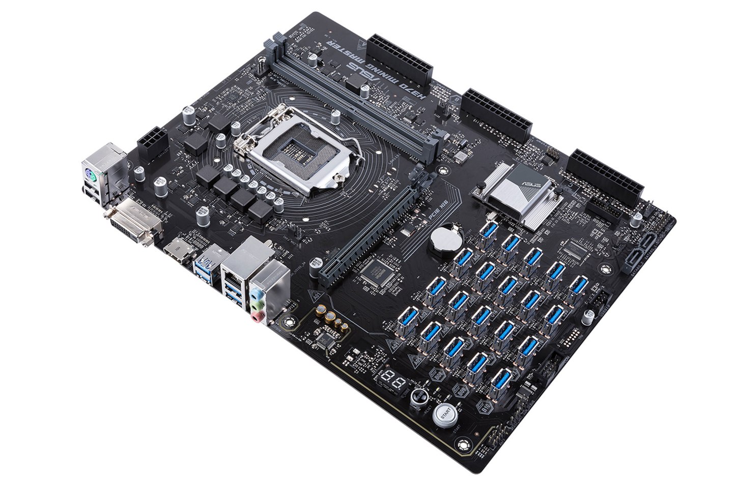 ASUS's new B250 Mining Master computer motherboard