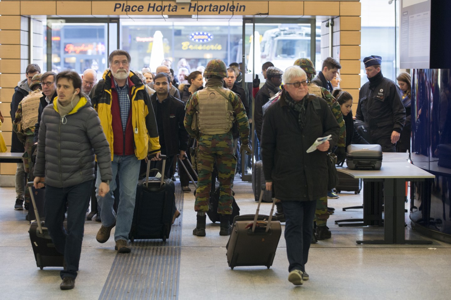 Brussels Midi Train Station