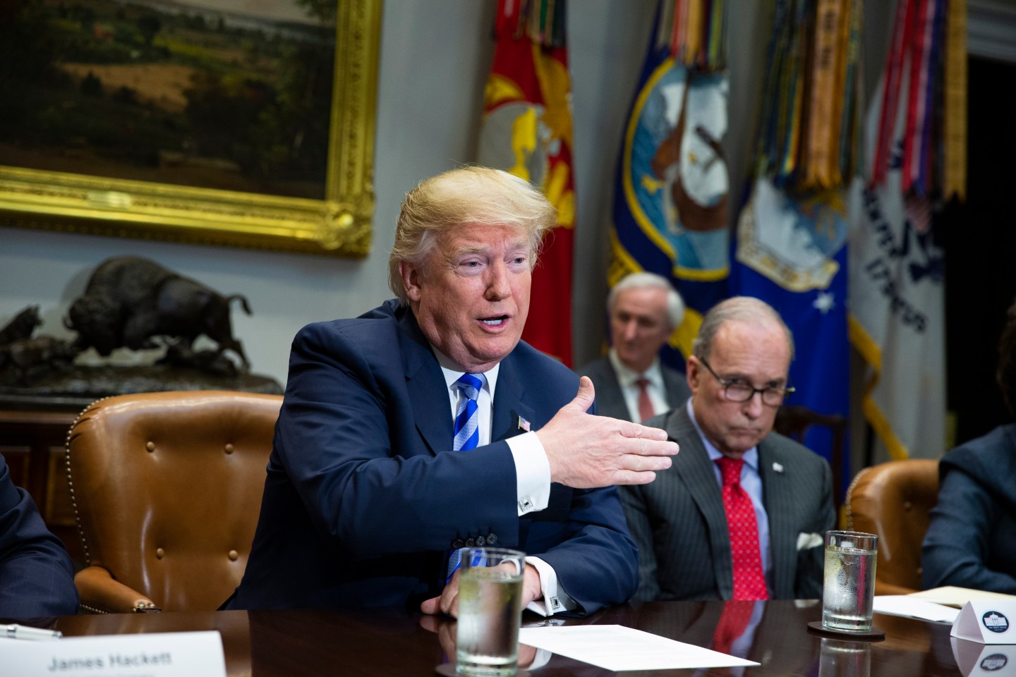 Donald Trump ZTE China Tweet Stock market US