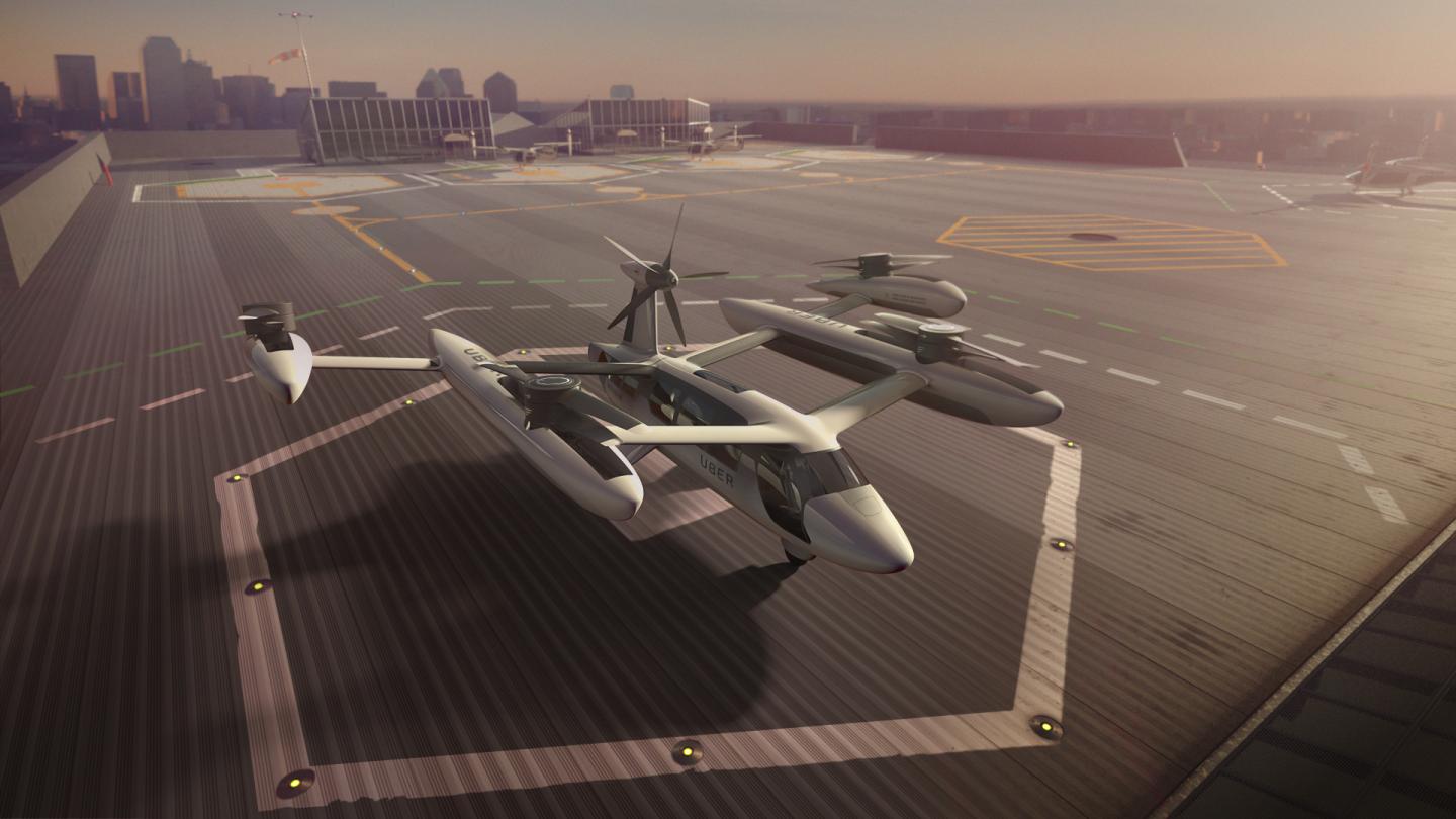Check Out the Uber Air Flying Car That Will Transport Passengers of the Future