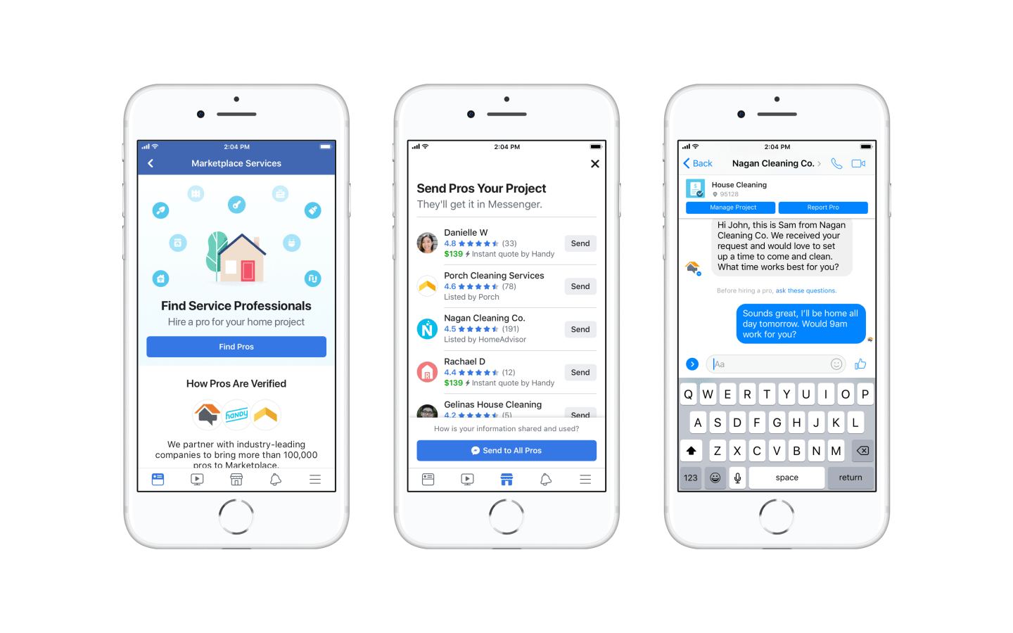 Facebook Introduces Home Services to Marketplace