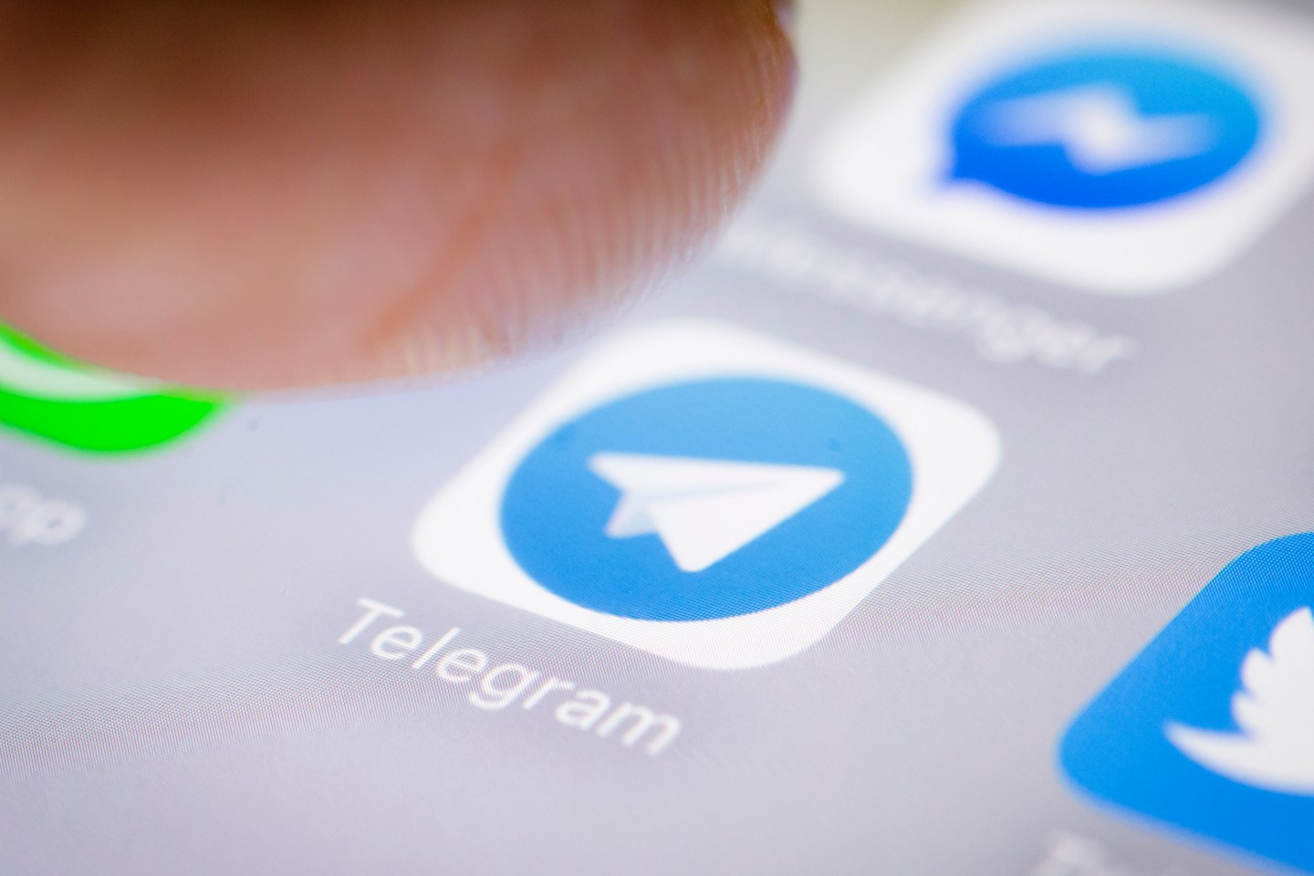 Telegram App see on iphone