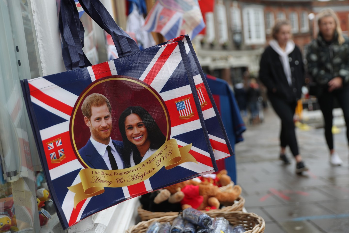 memorabilia commemorating the Royal Wedding