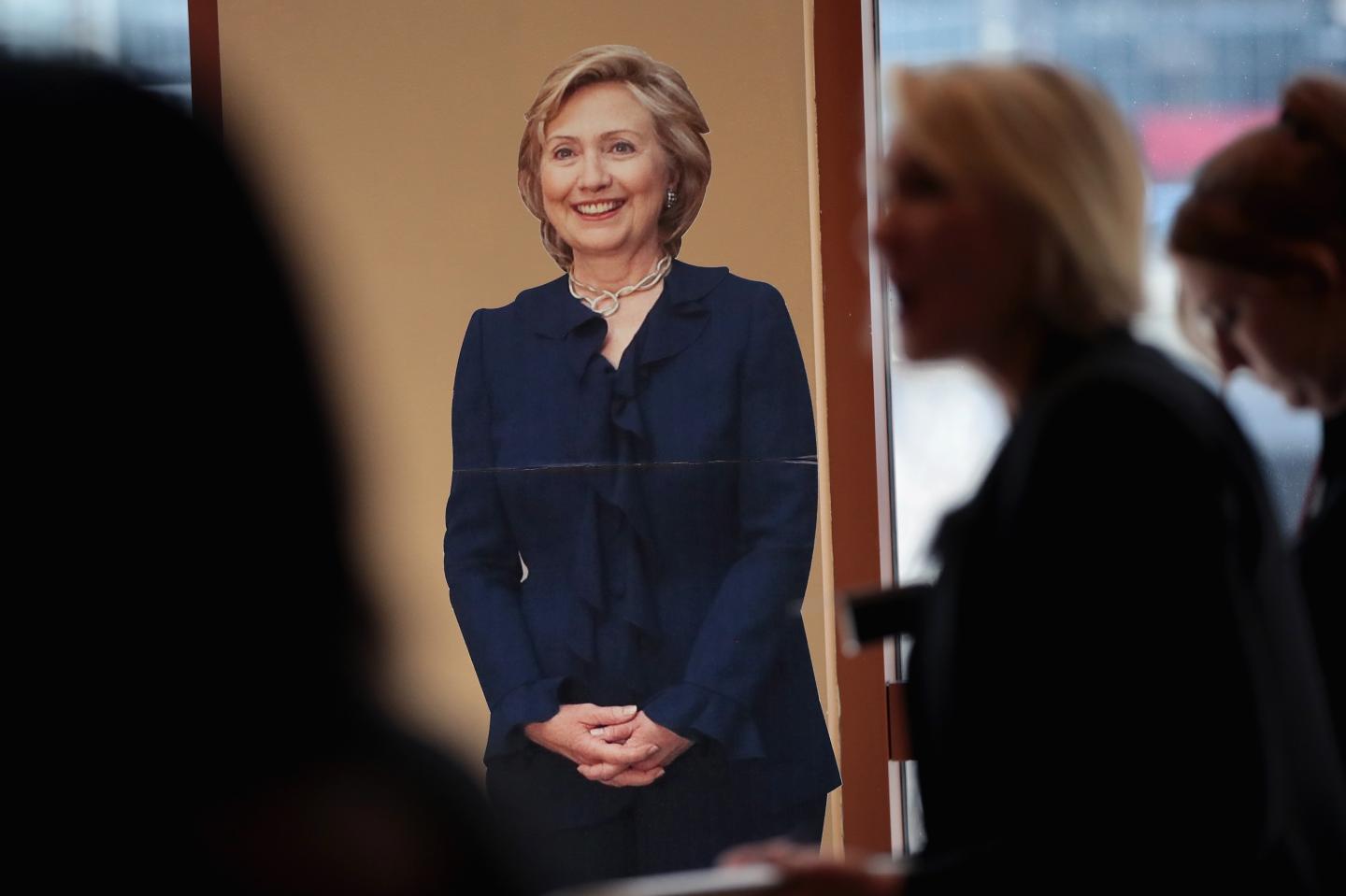Hillary Clinton Speaks At Ida's Legacy Fundraiser Luncheon In Chicago