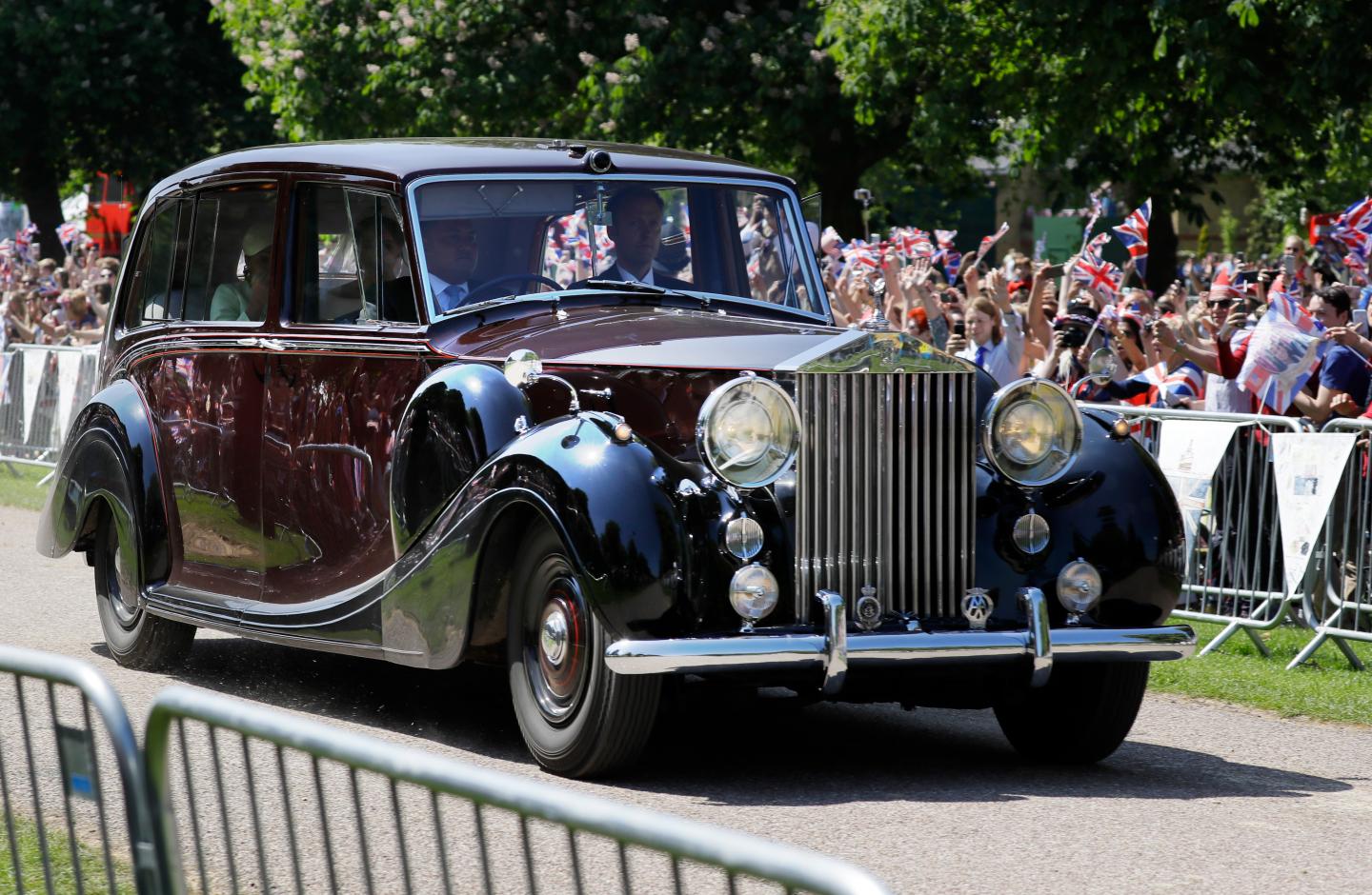 Meghan Markle Arrives At Windsor Castle Ahead Of Her Wedding To Prince Harry