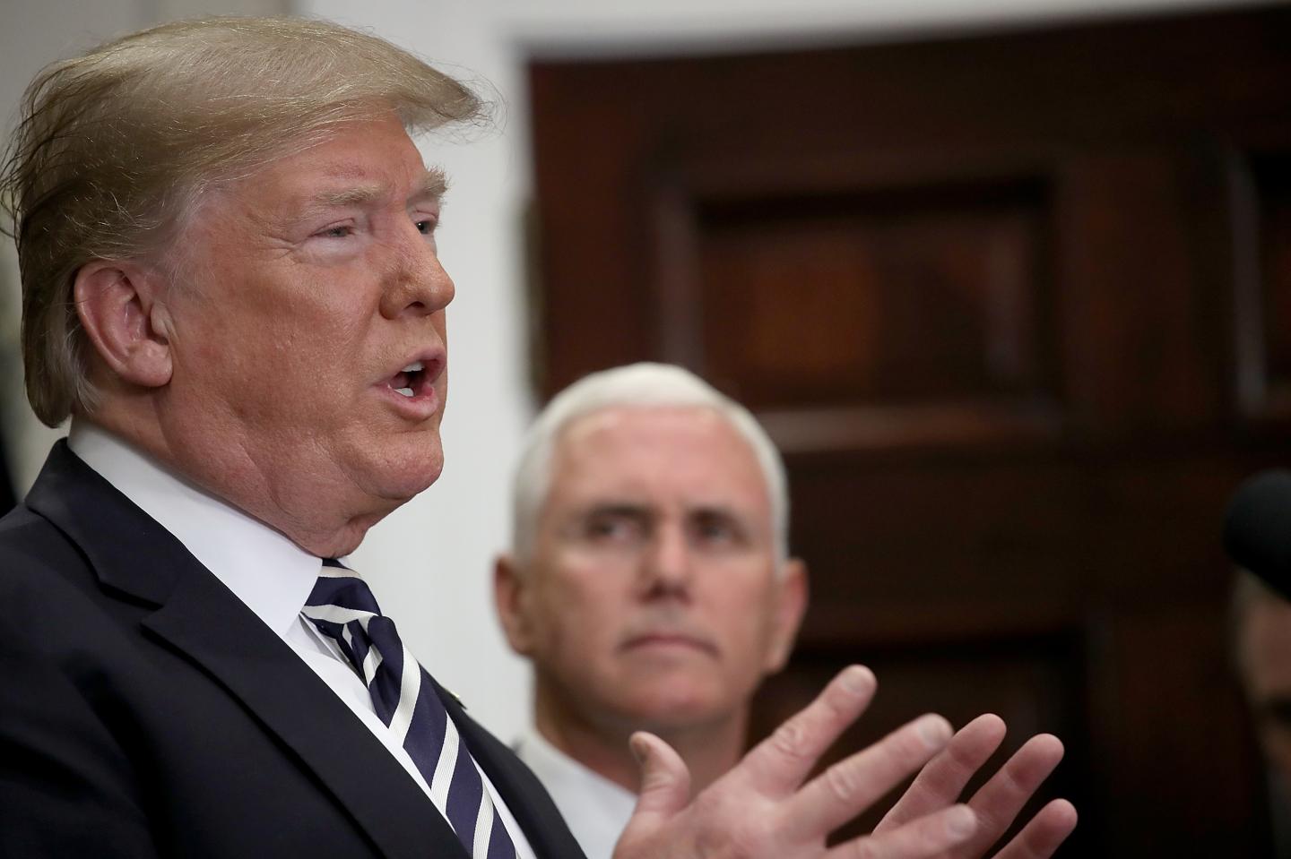 President Trump Signs Economic Growth, Regulatory Relief, And Consumer Protection Act In  The Roosevelt Room Of White House