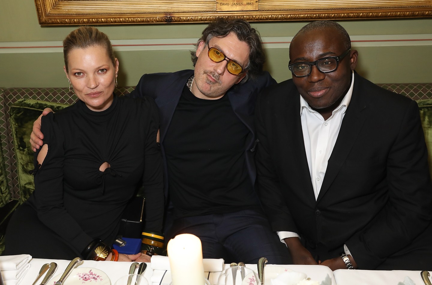 Edward Enninful and Kate Moss Host Private Dinner In Honour Of Giovanni Morelli