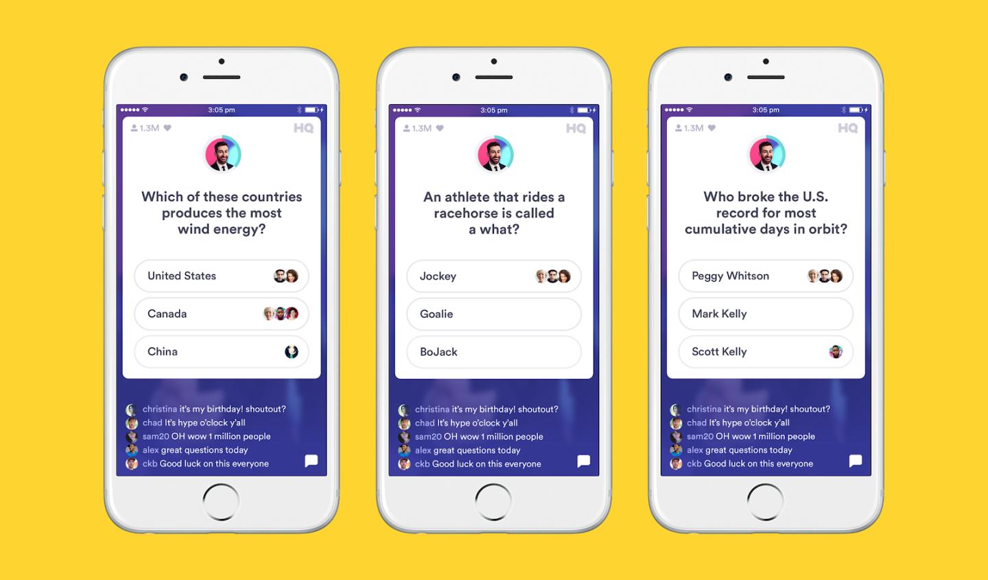 HQ Trivia Is Going to Let You See Your Friends’ Answers to Questions