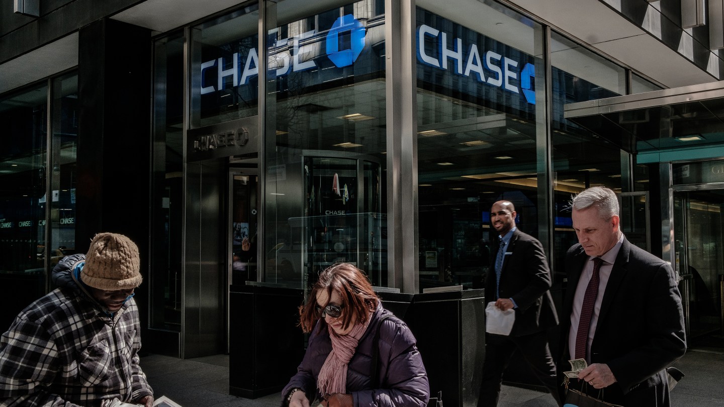 A JPMorgan Chase & Co. Bank Branch Ahead Of Earnings Figures