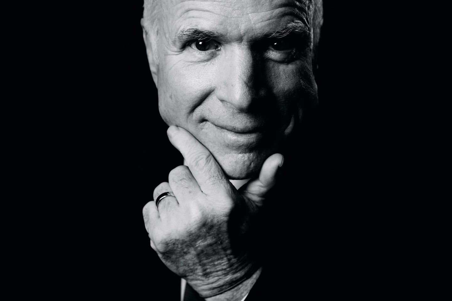 Senator and Presidential Candidate John McCane photographed in NYC on Tuesday June 10,2008.