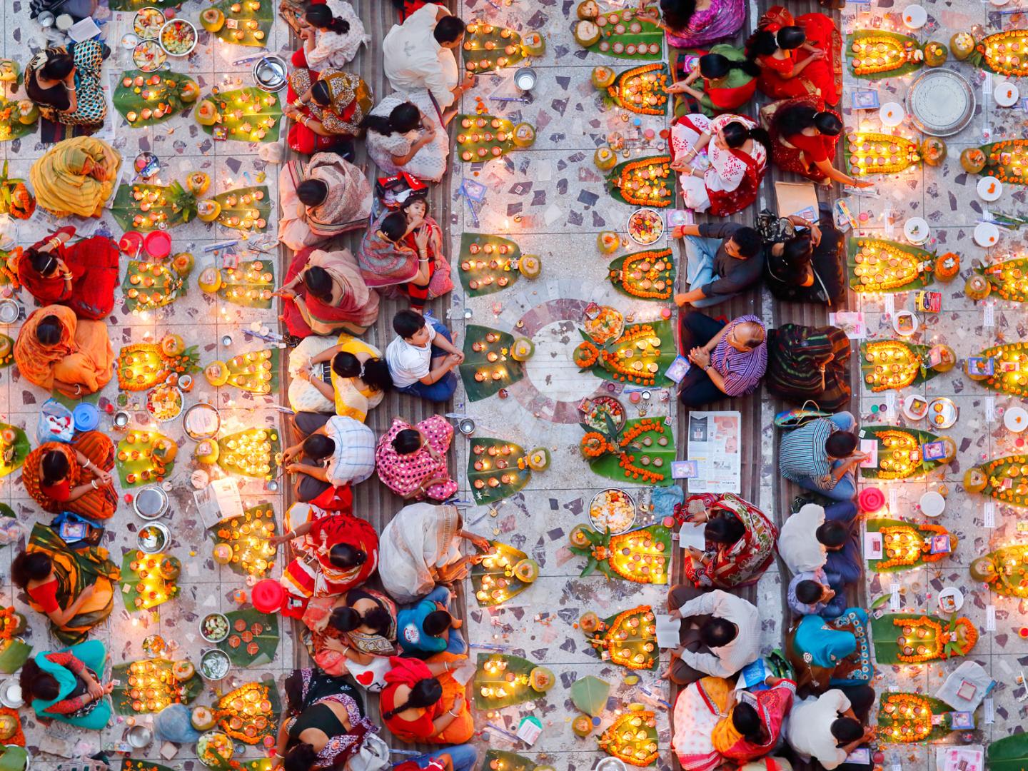 Praying with Food
