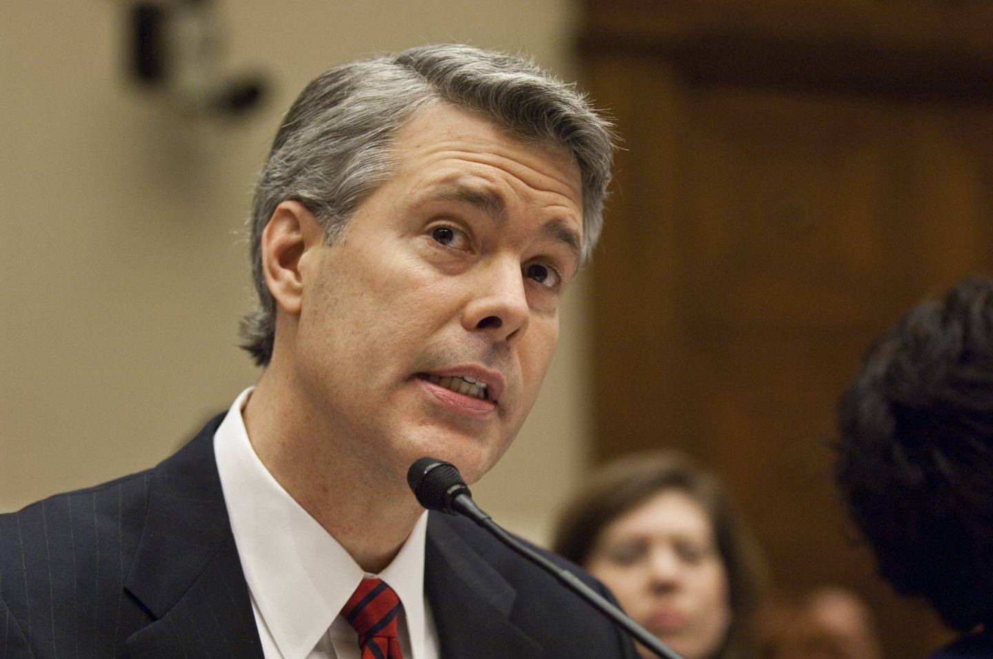 Robert M. McDowell, a Federal Communications Commission (FCC) commissioner, during a House hearing on broadband.