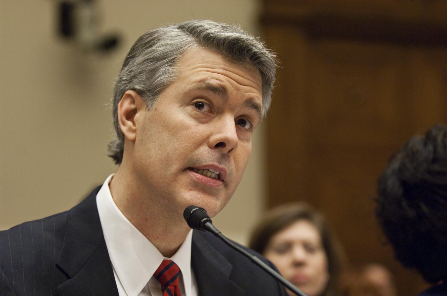 Robert M. McDowell, a Federal Communications Commission (FCC) commissioner, during a House hearing on broadband.