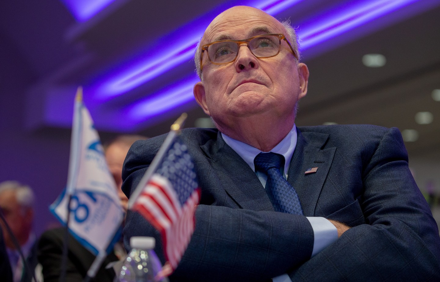 President Trump's Newly Appointed Lawyer Rudy Giuliani Speaks At Conference On Iran