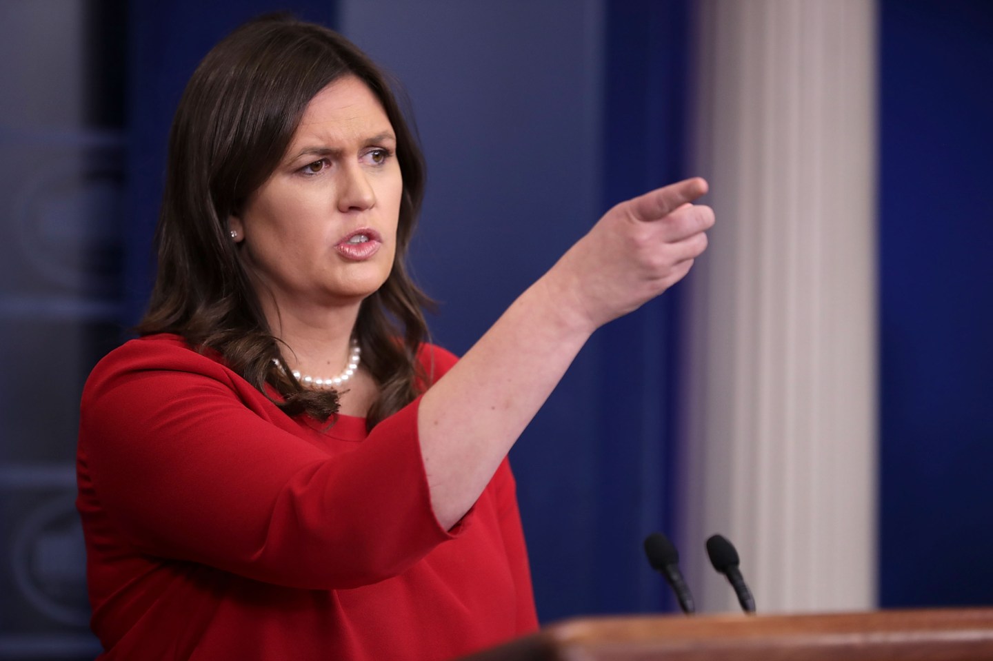 Sarah Huckabee Sanders China