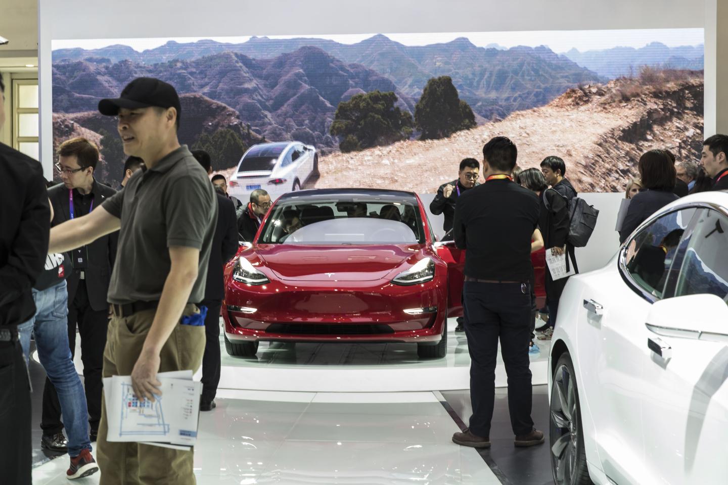Inside The Beijing International Automotive Exhibition