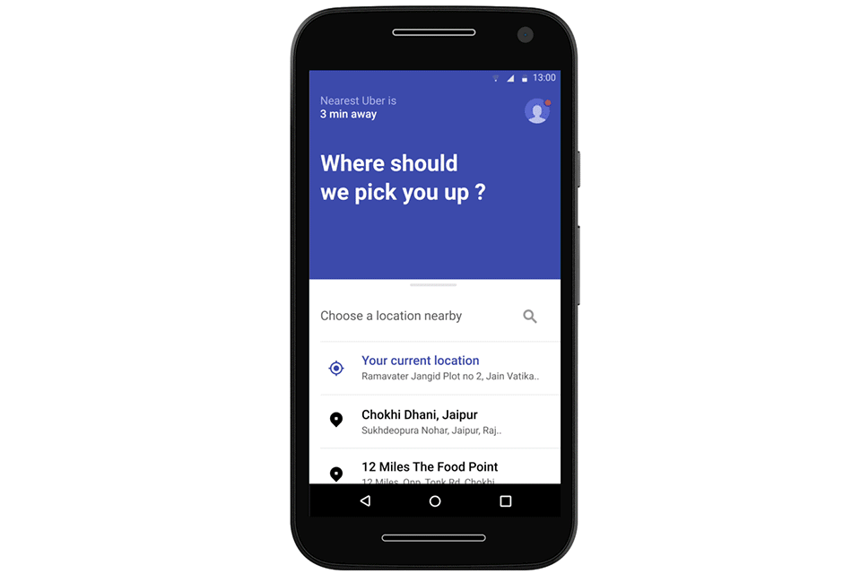 Uber Launched a Slimmed Down App in India Today