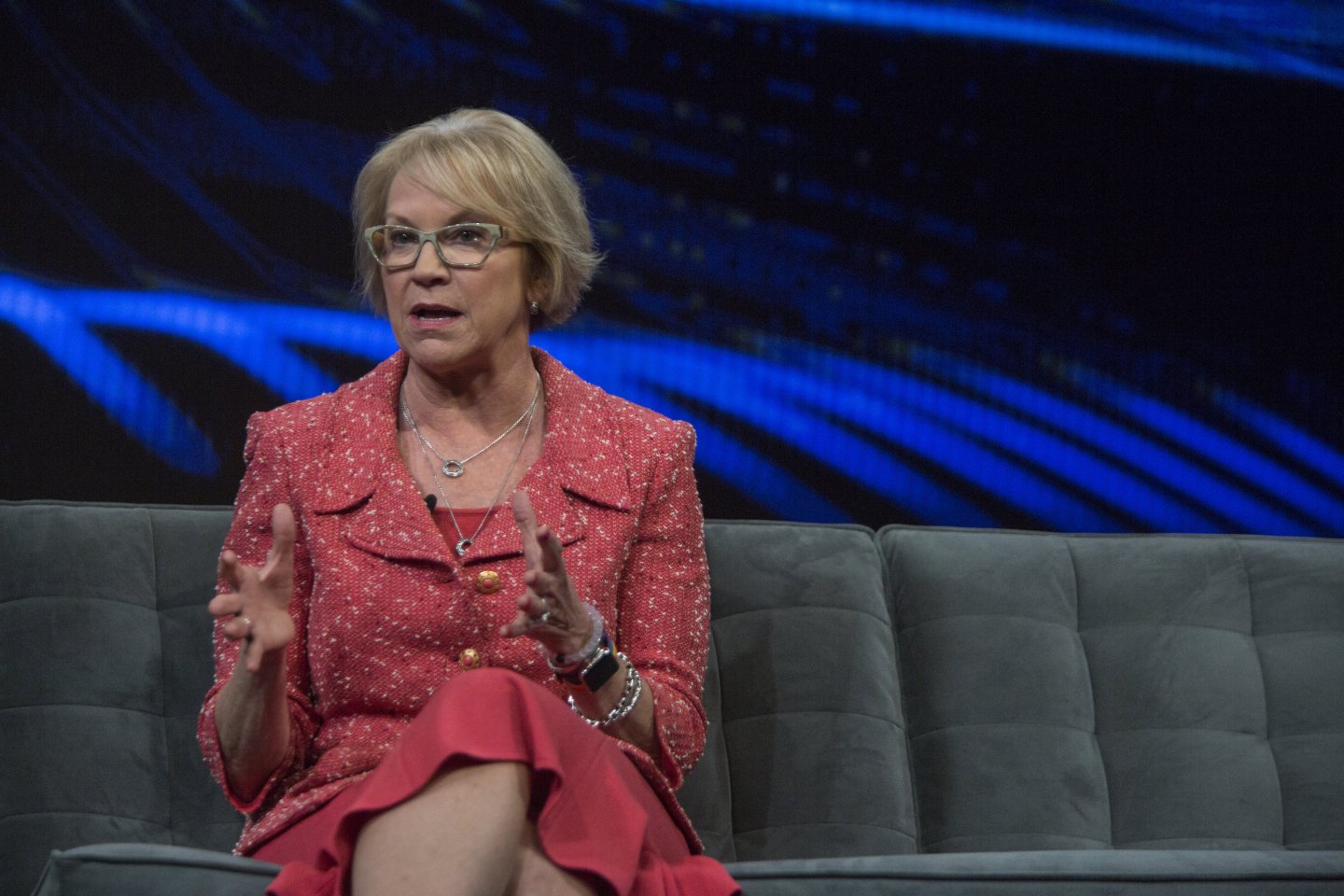 Catherine Bessant crypto bitcoin blockchain