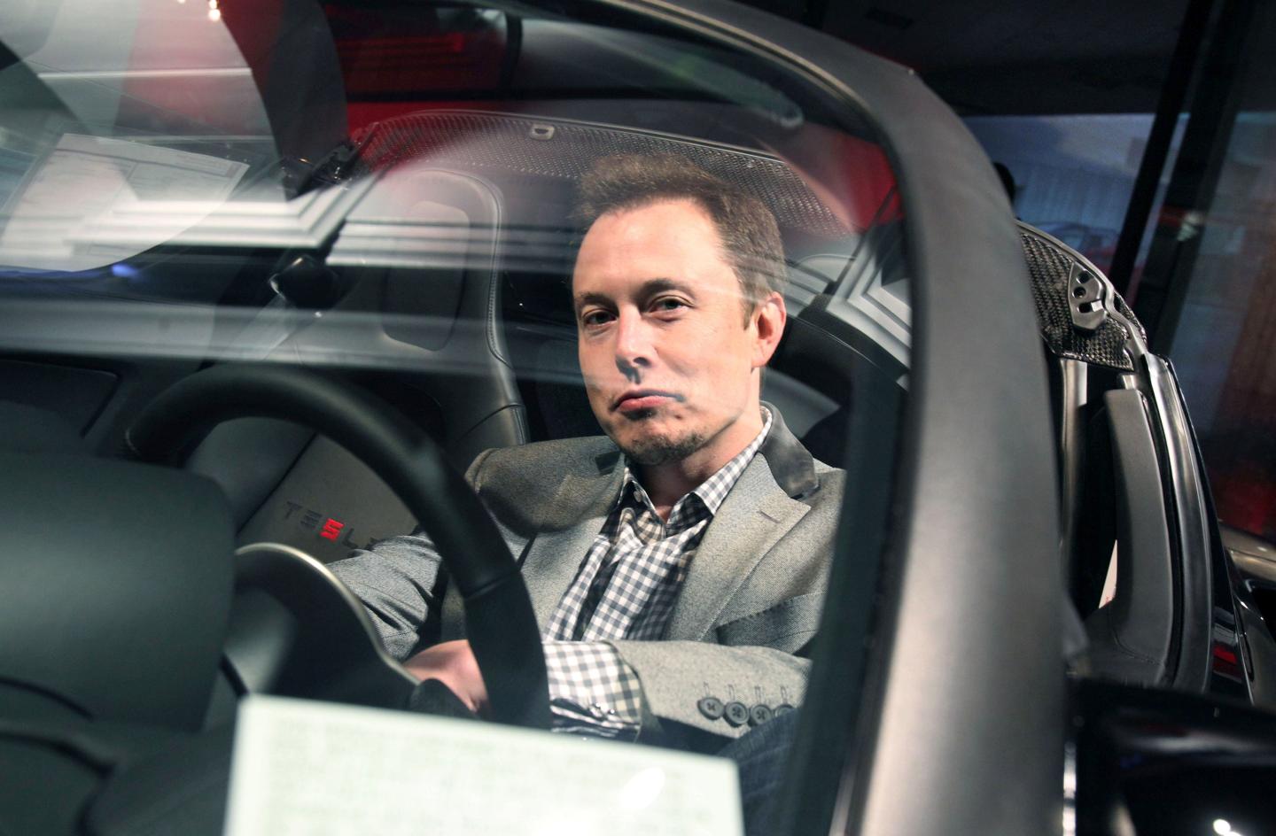 Elon Musk, chairman and CEO of Tesla Motors